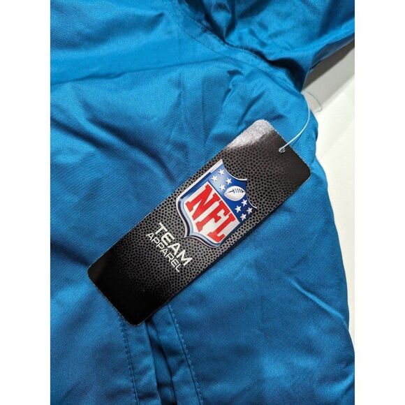 Jacksonville Jaguars NFL Teal Varsity Bomber Jacket Men’s Size Medium - Picture 8 of 8